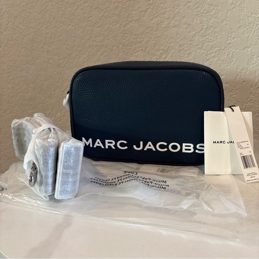 NWT Marc Jacobs Azure Blue Shoulder Crossbody Bag
